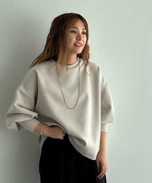「DOUX ARCHIVES」 スウェットカットソー FREE オフホワイト レディース_画像5