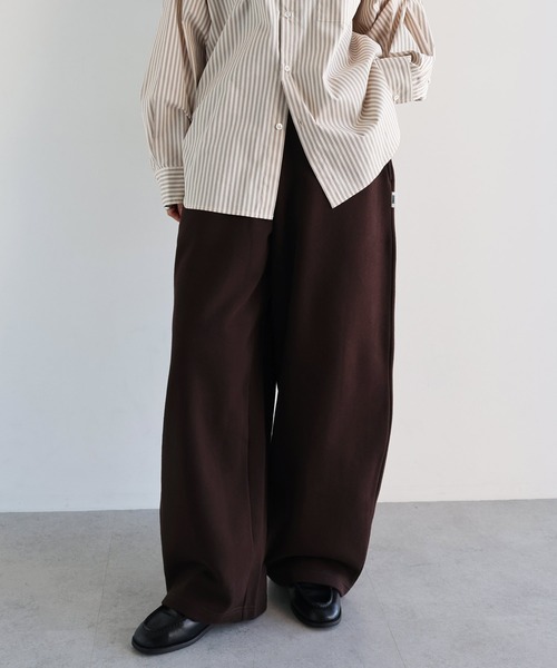 「ANME」 スウェットパンツ L ブラック レディース_画像9