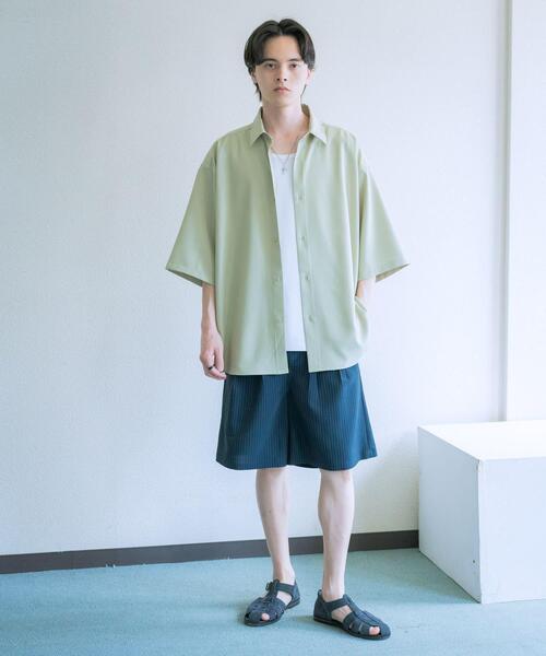ellesse エレッセ ウェールショートスリーブスリーブシャツ 半袖 M SENSE OF PLACE by URBAN RESEARCH シャツ 半袖 「ユニセックス