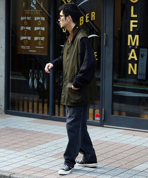 Barbour（バブアー） ベスト 38 オリーブ メンズ : ZOZOTOWN Yahoo!店