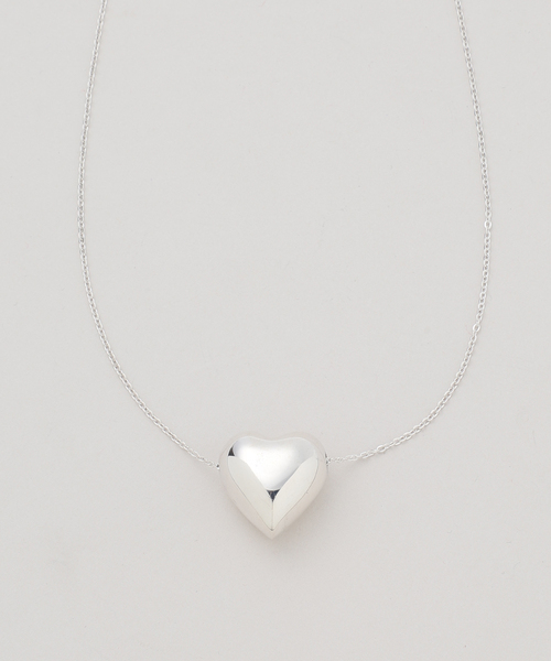 ネックレス 「追加3」BASENOTES / ベースノート 65cm tiny chain heart NC BN-H006 レディースの画像
