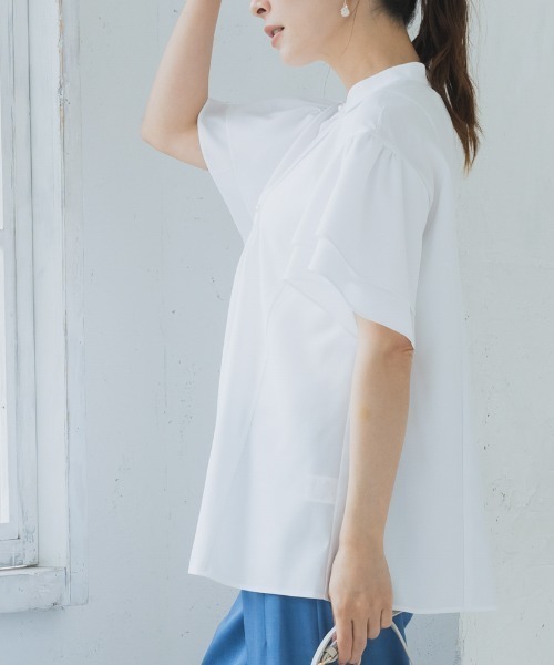 Sono（ソーノ） ブラウス シャツ 半袖 「SONO/ソーノ」フローラル