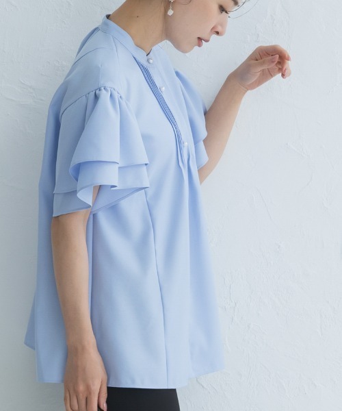 Sono（ソーノ） ブラウス シャツ 半袖 「SONO/ソーノ」フローラル