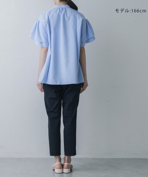 Sono（ソーノ） ブラウス シャツ 半袖 「SONO/ソーノ」フローラル