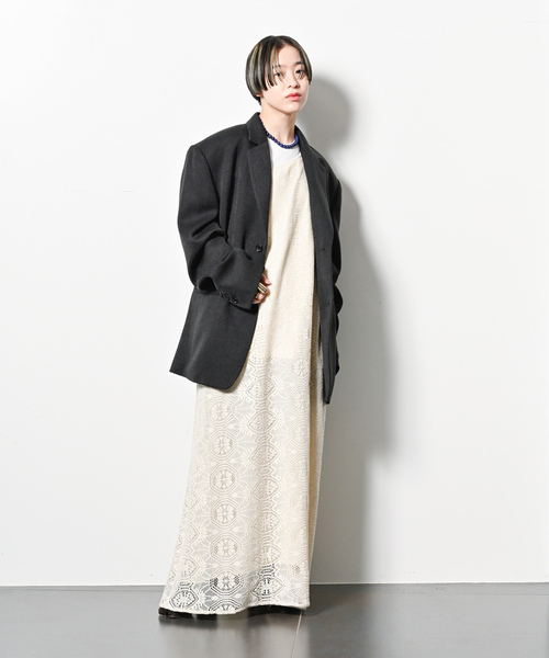 「CITYSHOP」 テーラードジャケット 36 ブラック レディース_画像6