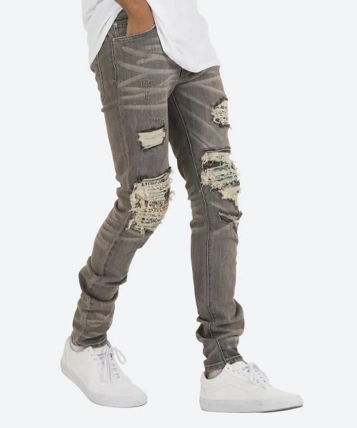 mnml（ミニマル） ジーンズ mnml/ミニマル/X284 MOTO SKINNY DENIM