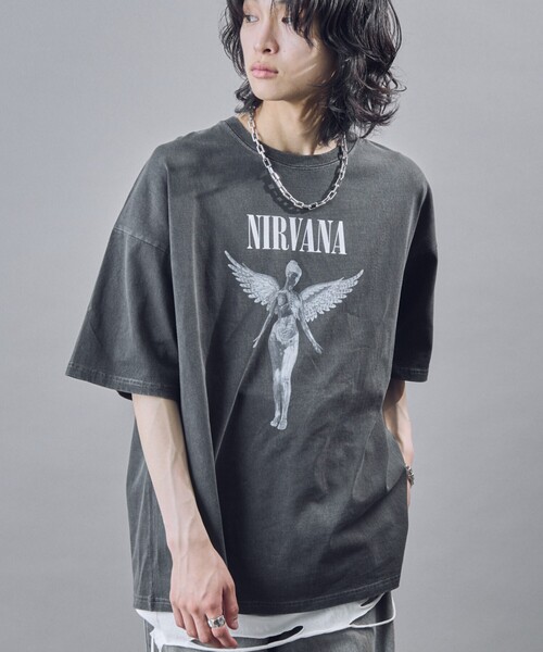 「FREAK'S STORE」 半袖Tシャツ SMALL ブラック メンズ_画像4