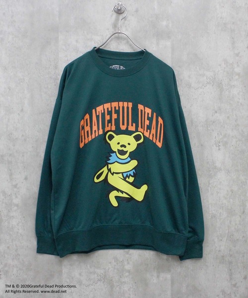 「Grateful Dead」 スウェットカットソー X-LARGE チャコール メンズ_画像8