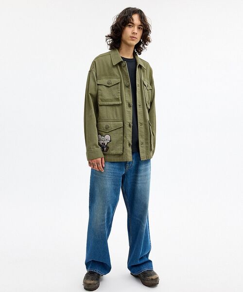 ブルゾン アウター 「COACH | BRAIN DEAD」サープラス ジャケット メンズ レディースの画像