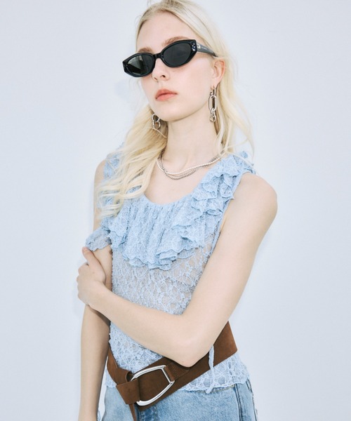 JOSE MOON（ジョゼムーン） RAFFLE LACE TOPS/ラッフルレーストップス