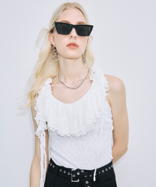 JOSE MOON（ジョゼムーン） RAFFLE LACE TOPS/ラッフルレーストップス