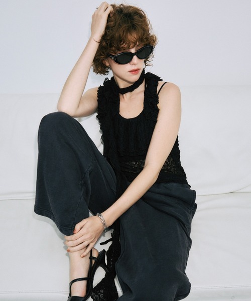 JOSE MOON（ジョゼムーン） RAFFLE LACE TOPS/ラッフルレーストップス