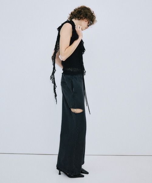 JOSE MOON（ジョゼムーン） RAFFLE LACE TOPS/ラッフルレーストップス