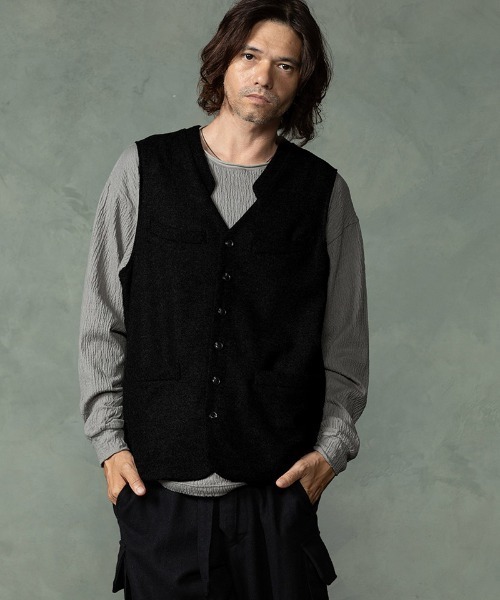 EGO TRIPPING（エゴトリッピング） ベスト ジレ mcg3858-FRENCH GILET