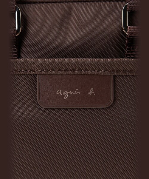 agnes b. レディースショルダーバッグ（色：ブラウン系）｜バッグ