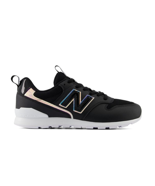 「New Balance」 「KIDS」ローカットスニーカー 19cm ブラック キッズ_画像2