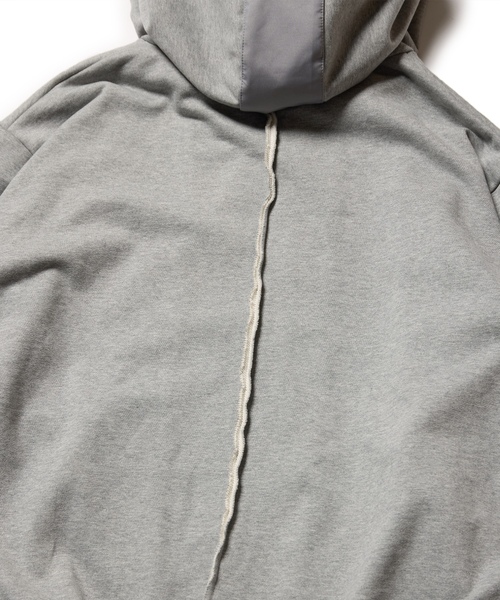 「VIRGOwearworks」 ジップアップパーカー 4 ブラック メンズ_画像7