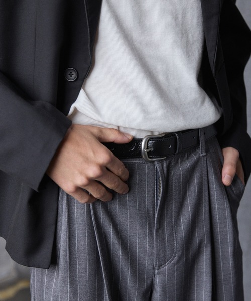 Parts Lab. ベルト 「Parts Lab.」Basic Leather Belt / ベーシック