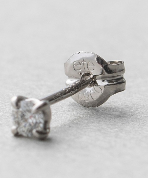 【売約済】ete ブライト　ダイヤモンド　ピアス　プラチナ ete ピアス PT900 ダイヤモンド 0.1ct ピアス「ブライト