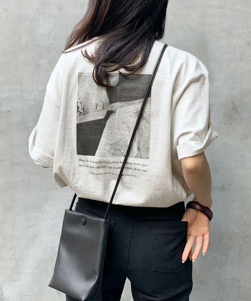 Tシャツ Tシャツ オーバーサイズフォトプリントtシャツ Zozotown Paypayモール店 通販 Paypayモール