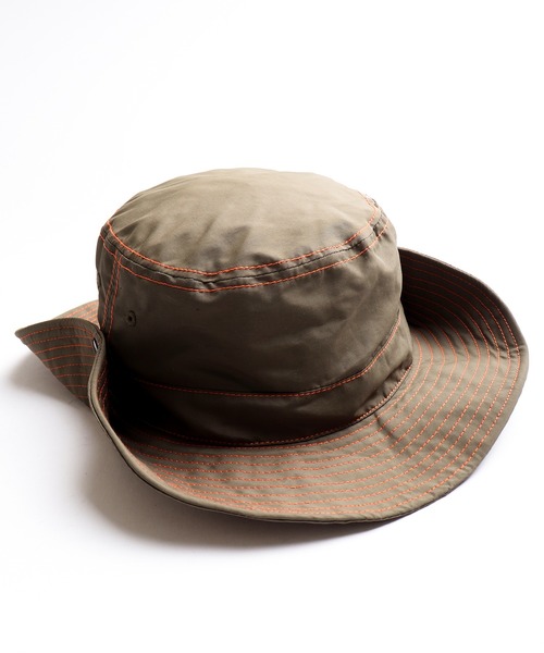 ナゴンスタンス　アクティブハット　ベージュ monochrome check cap（470HA156