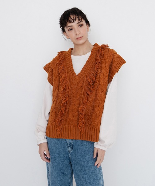リーバイス メイドアンドクラフテッド ジレ ニットベスト ノースリーブ Levi's ベスト ジレ LEVI'S(R) MADE ＆ CRAFTED(R) ニットベスト