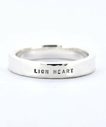 LION HEART 指輪 リング 「LION HEART」LH for Gift 槌目リング
