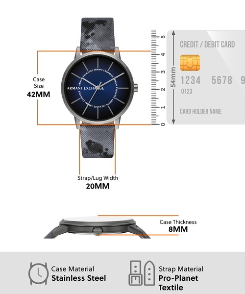 ARMANI EXCHANGE 腕時計 AX2752 メンズ : ZOZOTOWN Yahoo!店 - 通販