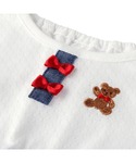 ベビー服 ロンパース ミキハウスベア ショートオールの詳細画像3