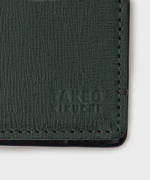 TAKEO KIKUCHI 財布 配色型押しレザー 2つ折り財布 メンズ