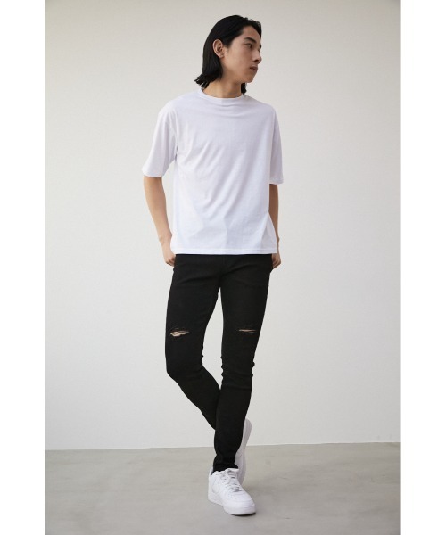 AZUL ダメージデニム　スキニー AZUL BY MOUSSY ジーンズ DENIM クラッシュスキニー/AZULデニム