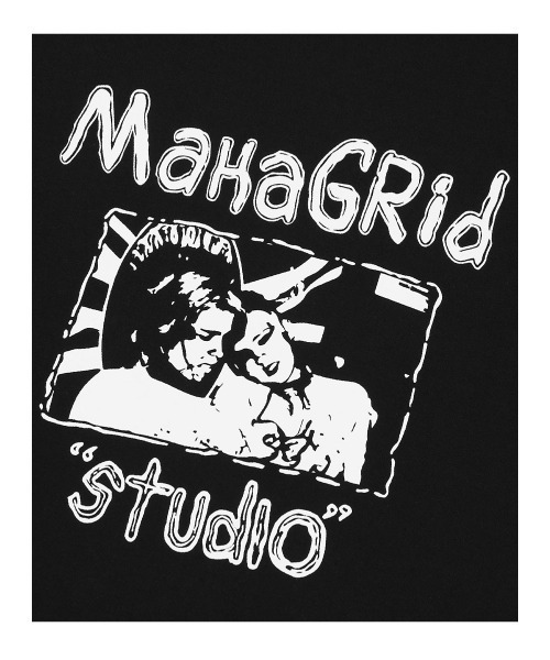 tシャツ 「mahagrid/マハグリッド」BACKSTAGE LS TEE/バックステージ 長袖Tシャツ レディース メンズ mahagrid/マハグリッド』BACKSTAGE LS TEE/バックステージ 長袖T