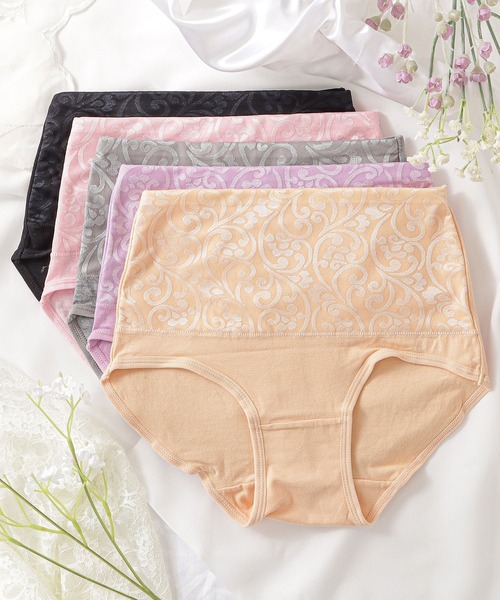 PG 花柄 レディースショーツ CERVIN（セルヴァン） レディース パンツ ショーツ シンプル 下着 綿