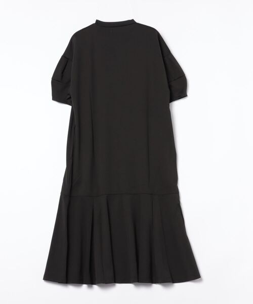 UNFILO ブラック ランタンスリーブ ワンピース　XL UNFILO ブラック ランタンスリーブ ワンピース XL UNFILO 【撥水