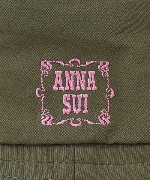 ANNA SUI　ネコポケッタブルハット　ベージュ ANNA SUIネコポケッタブルハットベージュ