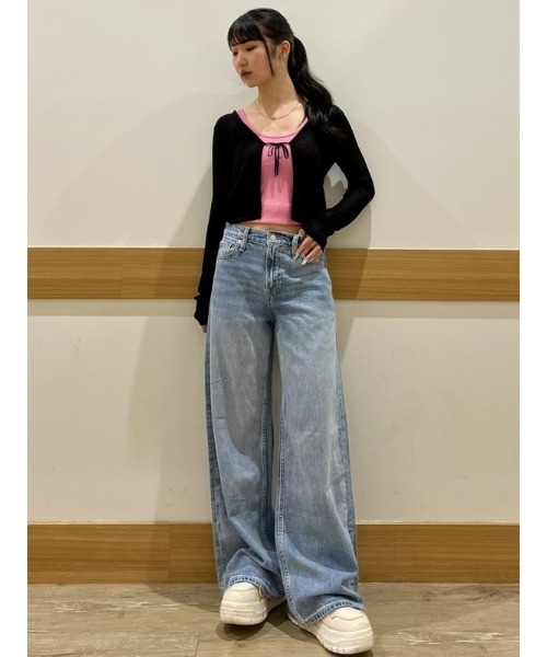 GAP ミッドライズ スーパーライト プルオン バギーデニム XS GAP ミッドライズスーパーライトプルオンバギーデニム - メルカリ