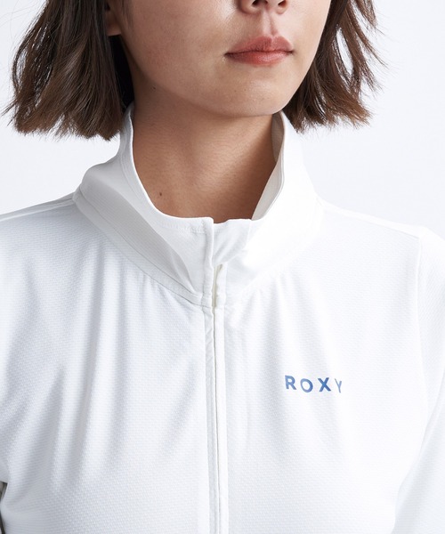 ROXY ラッシュガード AURORA STAND/ロキシー長袖ジップアップ