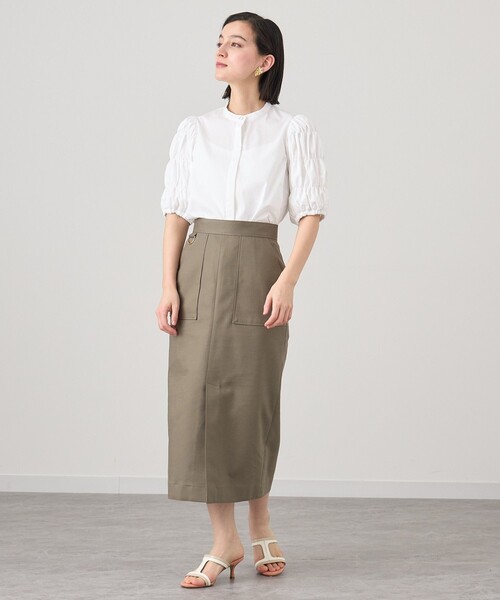 ANAYI スカート コットンレーヨンベイカースカート : ZOZOTOWN