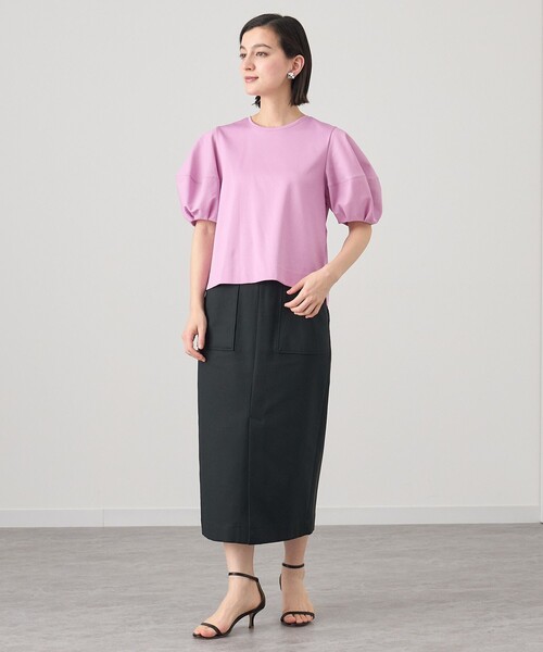 ANAYI スカート コットンレーヨンベイカースカート : ZOZOTOWN