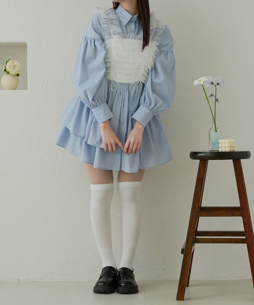 maison celon frill tulle bustier ビスチェ Frill Tulle Bustier | Hello World