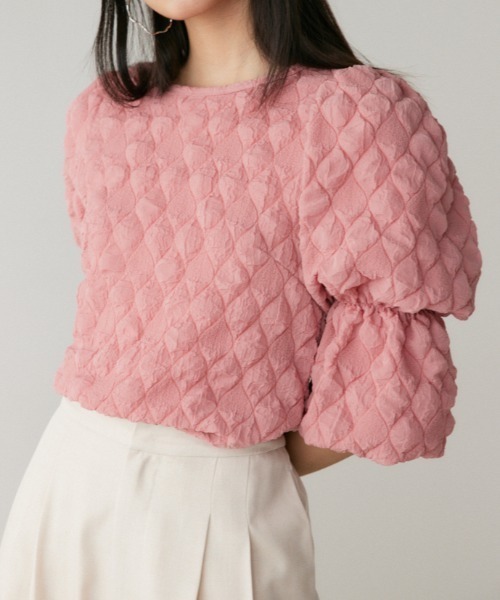 SLY tシャツ PUFF SLEEVE CUT TOPS パフスリーブ カット