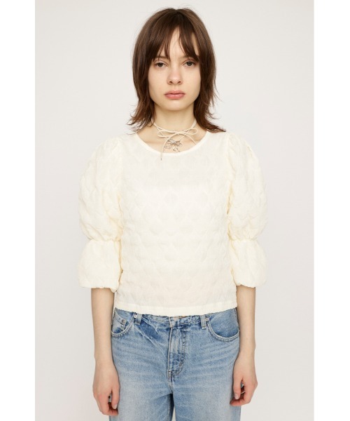 Puff sleeve tops　　パフスリーブトップス レディース SLY tシャツ PUFF SLEEVE CUT TOPS パフスリーブ カット