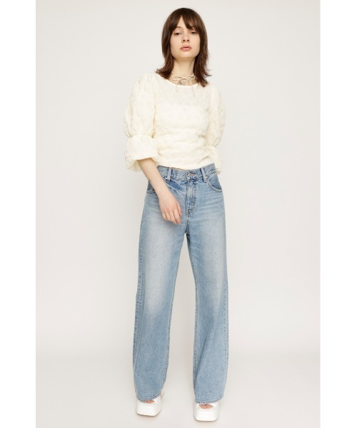 SLY tシャツ PUFF SLEEVE CUT TOPS パフスリーブ カット