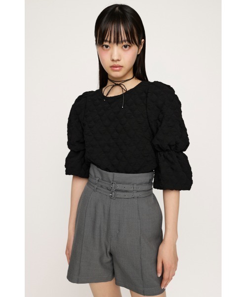 パフスリーブカットトップ SLY tシャツ PUFF SLEEVE CUT TOPS パフスリーブ カット