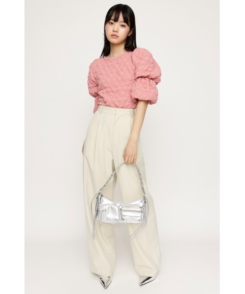 パフスリーブカットトップ SLY tシャツ PUFF SLEEVE CUT TOPS パフスリーブ カット