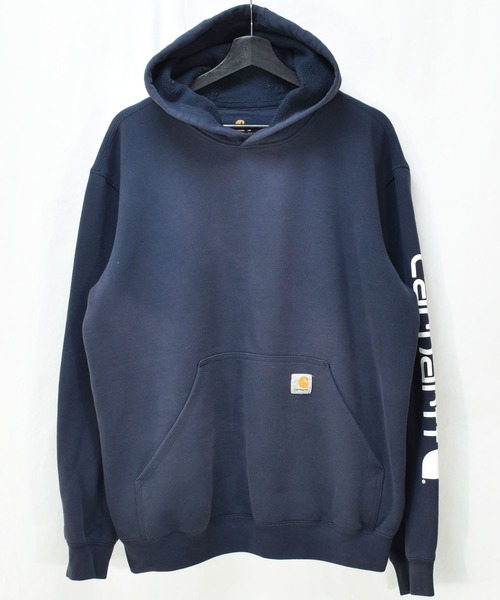 パーカー 「ヴィンテージ古着」Carhartt / カーハート ORIGINAL FIT ロゴプリント スウェットパーカー メンズ レディース | Carhartt | 02