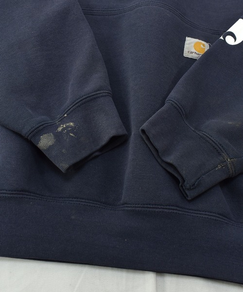 パーカー 「ヴィンテージ古着」Carhartt / カーハート ORIGINAL FIT ロゴプリント スウェットパーカー メンズ レディース | Carhartt | 06