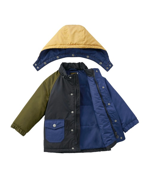 junelittlecloset  キッズコート　Mサイズ wb コート アウター マルチカラージャンパー キッズ 子供服