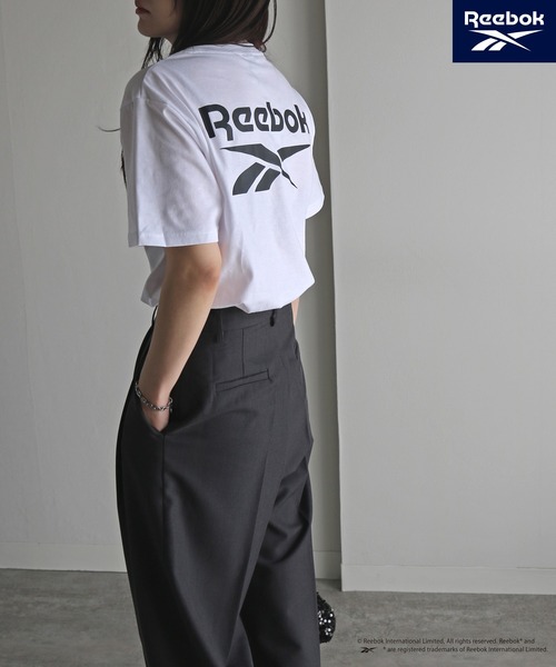 Reebok - 超希少/美品90&#39;sヴィンテージReebok(リーボック)ミニワンピ刺繍ロゴ入り Reebok tシャツ 「ヴィンテージ古着」90's / リーボック ロゴ T