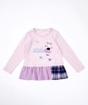 チュニック うさぎアップリケ長袖チュニック(8...の詳細画像5